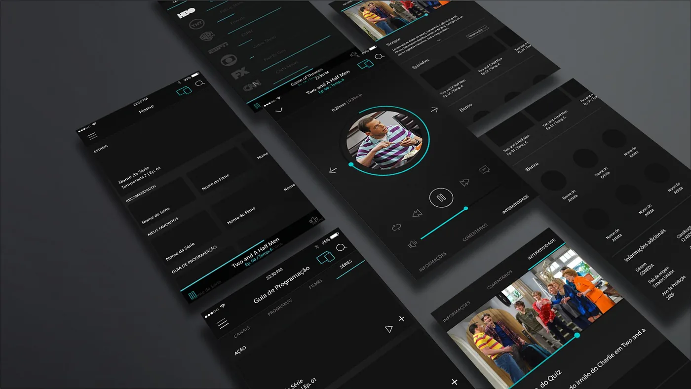 MDV 2: dark, with teal accents