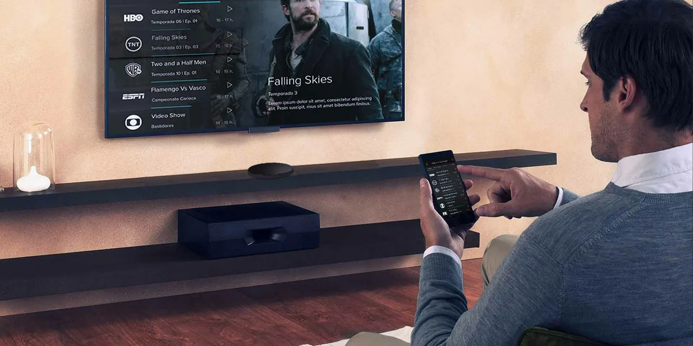 TV & App: the phone as the remote