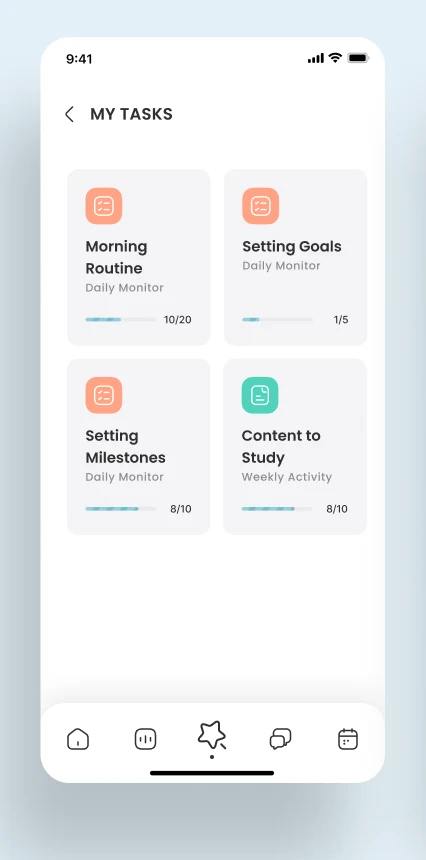 My tasks